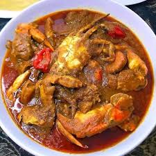 Sauce Graine kroumen avec crabe poilu